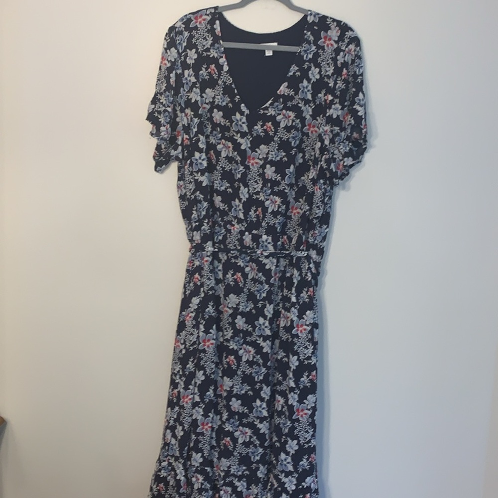 J Jill Floral Maxi Dress 3X